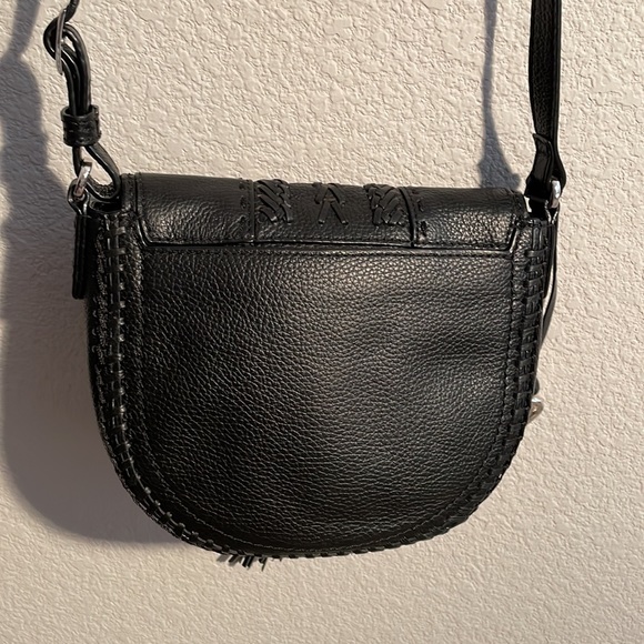 Great Condition Brighton Black Leather Nia Crossbody Handbag - Picture 4 of 15